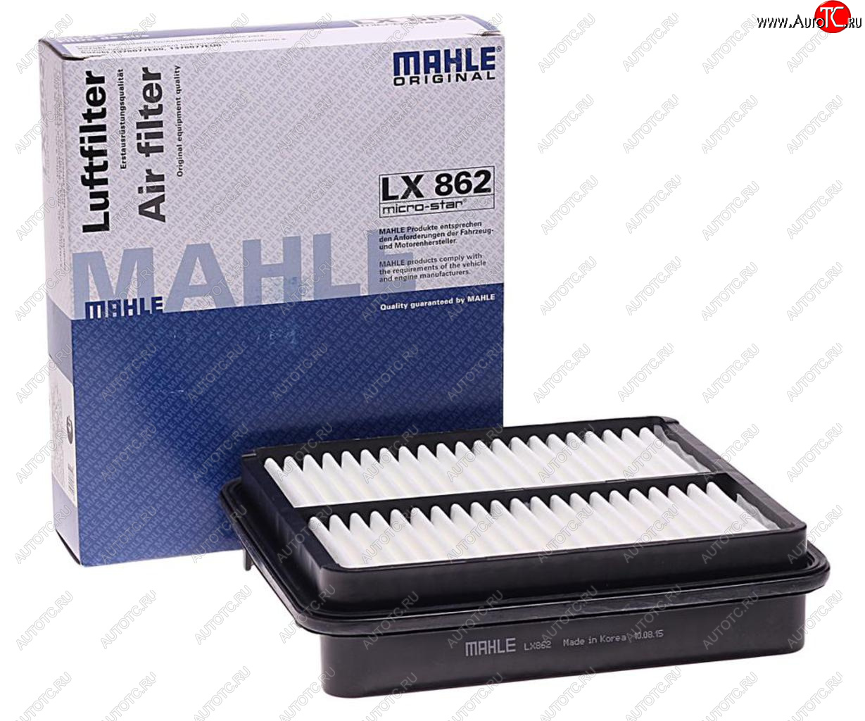 859 р. Фильтр воздушный SUZUKI Grand Vitara (98-) MAHLE MAHLE lx862 MAHLE lx862  с доставкой в г. Вологда