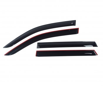 Дефлектор MITSUBISHI Lancer (01-08) окон комплект COBRA TUNING COBRA TUNING m40803