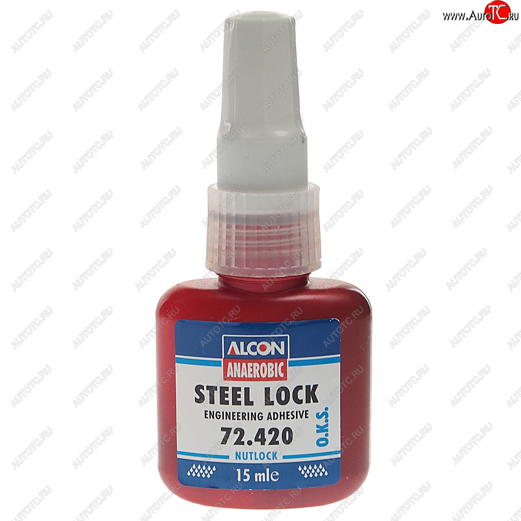 200 р. Фиксатор резьбы анаэробный средней фиксации 15мл ALCON ALCON m-5242  с доставкой в г. Вологда