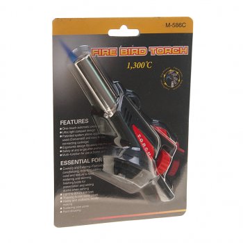 Горелка газовая под цанговый баллон с пьезоподжигом FIRE BIRD TORCH FIRE BIRD TORCH m-586c