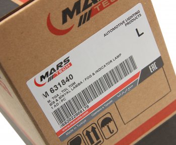 5 199 р. Фара противотуманная MAN TGA с белым указателем поворота левая MARS TECH MARS TECH m631840  с доставкой в г. Вологда. Увеличить фотографию 6