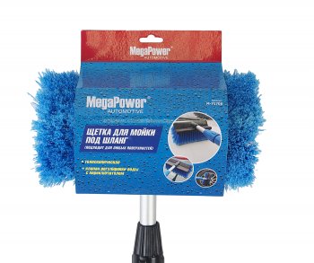 1 689 р. Щетка для мойки автомобиля телескопическая 135-300см под шланг MEGAPOWER MEGAPOWER-AUTOMOTIVE m-71705  с доставкой в г. Вологда. Увеличить фотографию 3