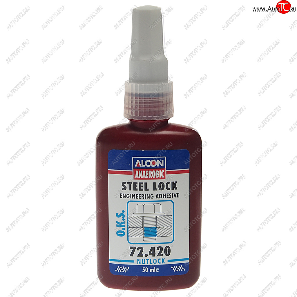 369 р. Фиксатор резьбы анаэробный средней фиксации 50мл ALCON ALCON m-7242 ALCON m-7242  с доставкой в г. Вологда