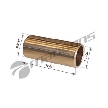 Втулка MAN M90 рессоры передней (25х30х78) MANSONS MANSONS m78-3025