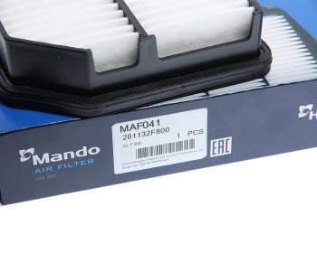 619 р. Фильтр воздушный KIA Cerato (06-) (1.6) MANDO MANDO maf041  с доставкой в г. Вологда. Увеличить фотографию 3