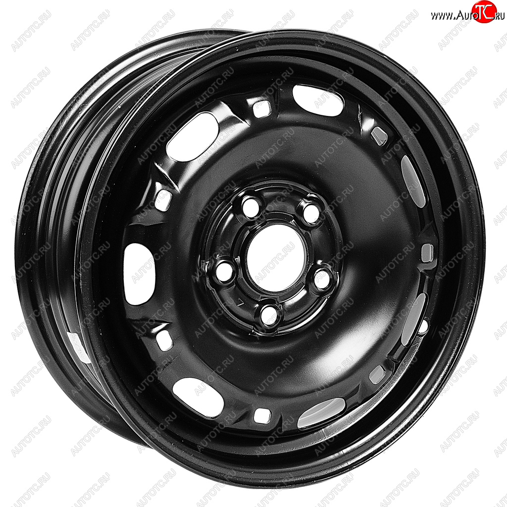 3 299 р. Диск колесный VW Polo sedan SKODA Rapid R14 черный ASTERRO magnetto 14016 5х100 et35 d-57,1  с доставкой в г. Вологда