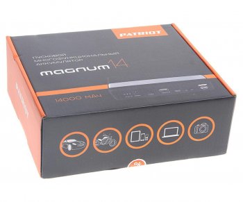 11 949 р. Устройство пусковое 12V 600A 14000мАч (power bank) PATRIOT PATRIOT magnum 14  с доставкой в г. Вологда. Увеличить фотографию 3