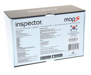 23 499 р. Видеорегистратор с радар-детектором GPS INSPECTOR INSPECTOR maps INSPECTOR maps  с доставкой в г. Вологда. Увеличить фотографию 5