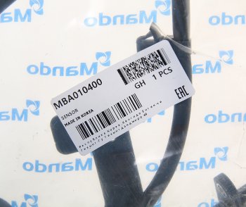 1 059 р. Датчик АБС KIA K900 (18-) (4WD) колеса переднего правого MANDO MANDO mba010400  с доставкой в г. Вологда. Увеличить фотографию 2