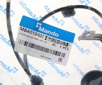 1 799 р. Датчик АБС KIA Rio (11-) колеса заднего левого MANDO MANDO mba010402  с доставкой в г. Вологда. Увеличить фотографию 2