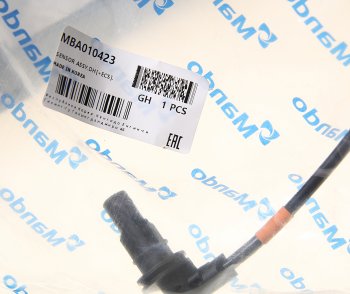 1 259 р. Датчик АБС HYUNDAI Genesis (14-) (ECS) колеса заднего левого MANDO MANDO mba010423  с доставкой в г. Вологда. Увеличить фотографию 2
