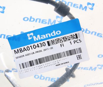 1 229 р. Датчик АБС KIA Rio (11-) колеса заднего правого MANDO MANDO mba010430  с доставкой в г. Вологда. Увеличить фотографию 2