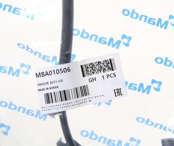1 099 р. Датчик АБС HYUNDAI Porter 2 (16-) (4WD) колеса переднего правого MANDO MANDO mba010506  с доставкой в г. Вологда. Увеличить фотографию 2