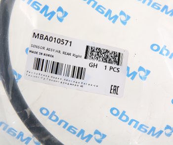 869 р. Датчик АБС HYUNDAI Porter 2 (14-) (4WD) колеса заднего правого MANDO MANDO mba010571  с доставкой в г. Вологда. Увеличить фотографию 2