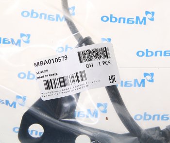 3 069 р. Датчик АБС HYUNDAI Santa Fe (13-) (4WD) (SPAS) колеса заднего правого MANDO MANDO mba010579  с доставкой в г. Вологда. Увеличить фотографию 3