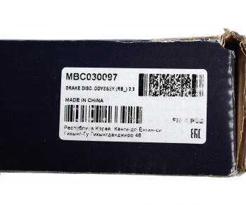 1 969 р. Диск тормозной HONDA Civic (01-05) передний (1шт.) MANDO MANDO mbc030097 MANDO mbc030097  с доставкой в г. Вологда. Увеличить фотографию 6