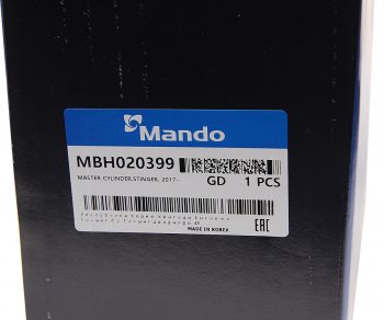 4 999 р. Цилиндр тормозной главный KIA Stinger (17-) MANDO MANDO mbh020399 MANDO mbh020399  с доставкой в г. Вологда. Увеличить фотографию 5