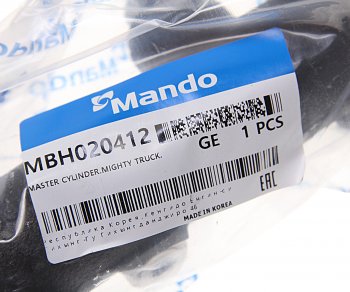 7 699 р. Цилиндр тормозной главный HYUNDAI HD65,72,78,County MANDO MANDO mbh020412  с доставкой в г. Вологда. Увеличить фотографию 3