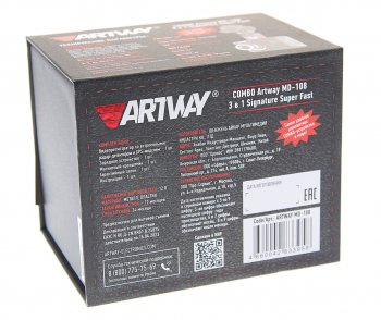 13 499 р. Видеорегистратор с радар-детектором GPS ARTWAY ARTWAY md-108  с доставкой в г. Вологда. Увеличить фотографию 5
