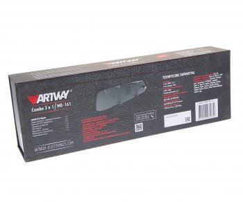 10 999 р. Видеорегистратор с радар-детектором в зеркале GPS ARTWAY ARTWAY md-161  с доставкой в г. Вологда. Увеличить фотографию 7