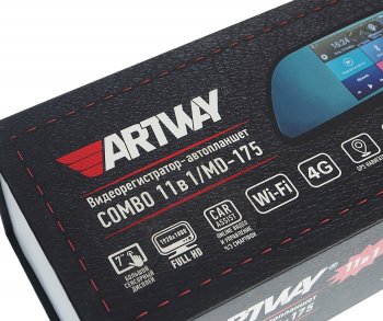 19 999 р. Видеорегистратор с радар-детектором в зеркале GPS ARTWAY ARTWAY md-175  с доставкой в г. Вологда. Увеличить фотографию 9