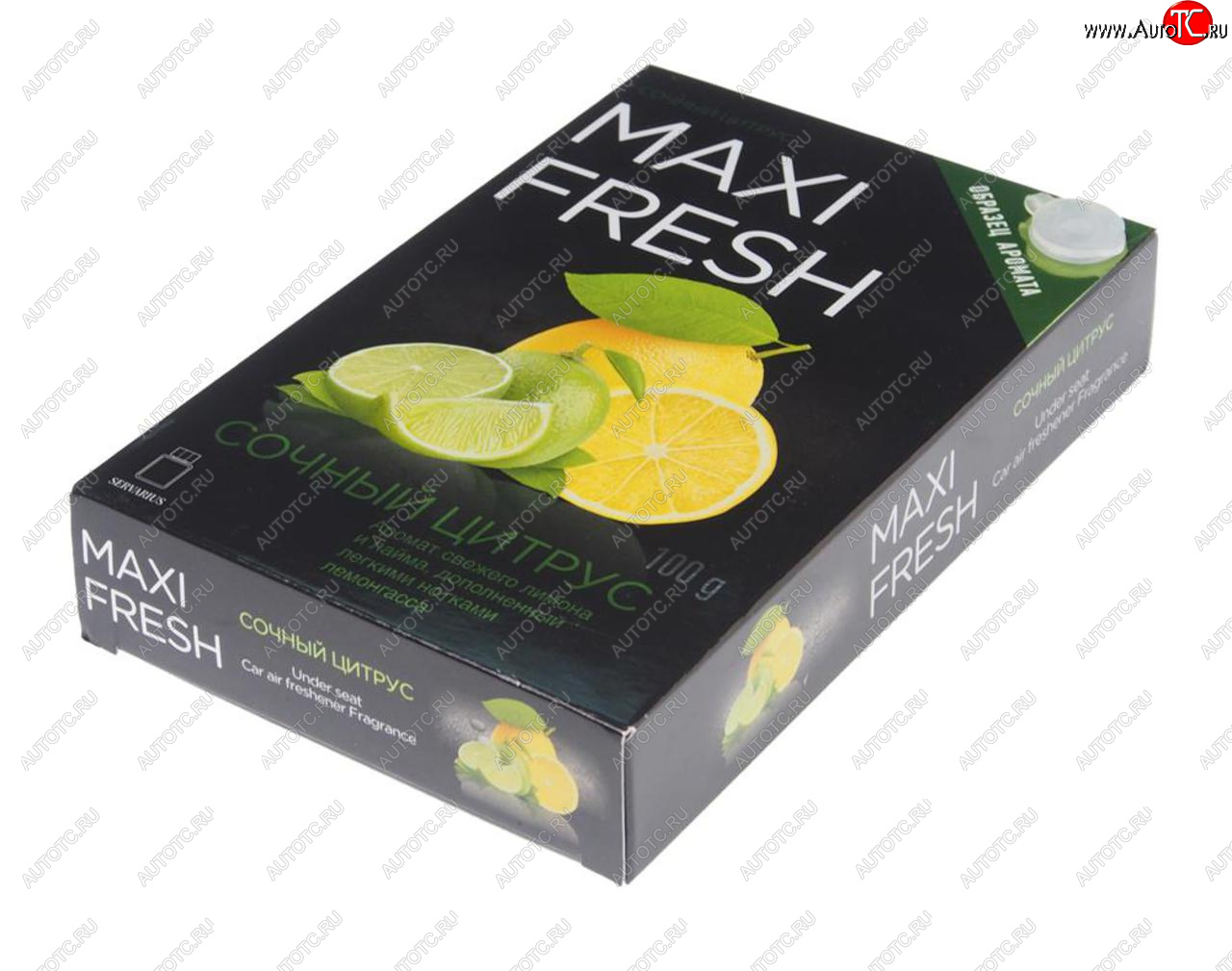 180 р. Ароматизатор под сиденье гелевый (сочный цитрус) 100г NATURAL SCENT MAXI FRESH mf-112  с доставкой в г. Вологда