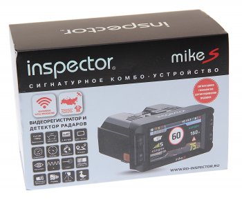 18 399 р. Видеорегистратор с радар-детектором GPS INSPECTOR INSPECTOR mike s  с доставкой в г. Вологда. Увеличить фотографию 3