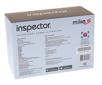 18 399 р. Видеорегистратор с радар-детектором GPS INSPECTOR INSPECTOR mike s  с доставкой в г. Вологда. Увеличить фотографию 4