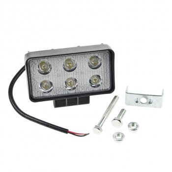 689 р. Фара рабочего света 110х60мм 09-18W (сфокусированный свет) MISTAR MISTAR mis-0918w spot  с доставкой в г. Вологда. Увеличить фотографию 2
