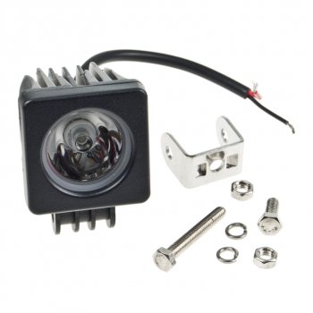 659 р. Фара рабочего света 50х50мм 25-10W (сфокусированный свет) MISTAR MISTAR mis-2510w spot  с доставкой в г. Вологда. Увеличить фотографию 2
