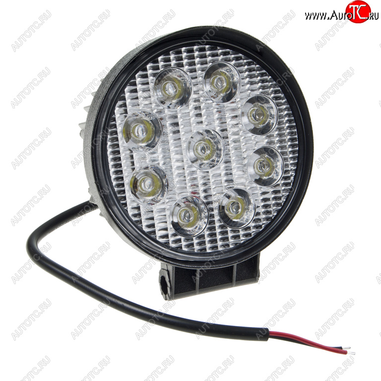 699 р. Фара рабочего света 115мм 27W (рассеянный свет) круглая MISTAR MISTAR mis-27w flood(rn)  с доставкой в г. Вологда