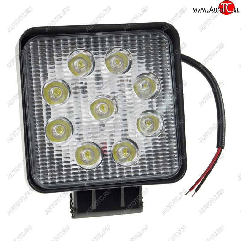 699 р. Фара рабочего света 115мм 27W (рассеянный свет) квадратная MISTAR MISTAR mis-27w flood(sq)  с доставкой в г. Вологда