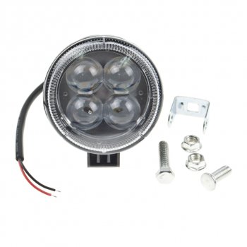 559 р. Фара рабочего света MIS-4D-12W 4LED 80х80мм MISTAR MISTAR mis-4d12w  с доставкой в г. Вологда. Увеличить фотографию 2