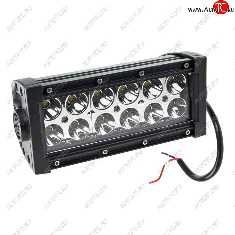 1 839 р. Фара рабочего света 190х80мм A-36W 12LED (сфокусированный свет) MISTAR MISTAR mis-a36w spot  с доставкой в г. Вологда