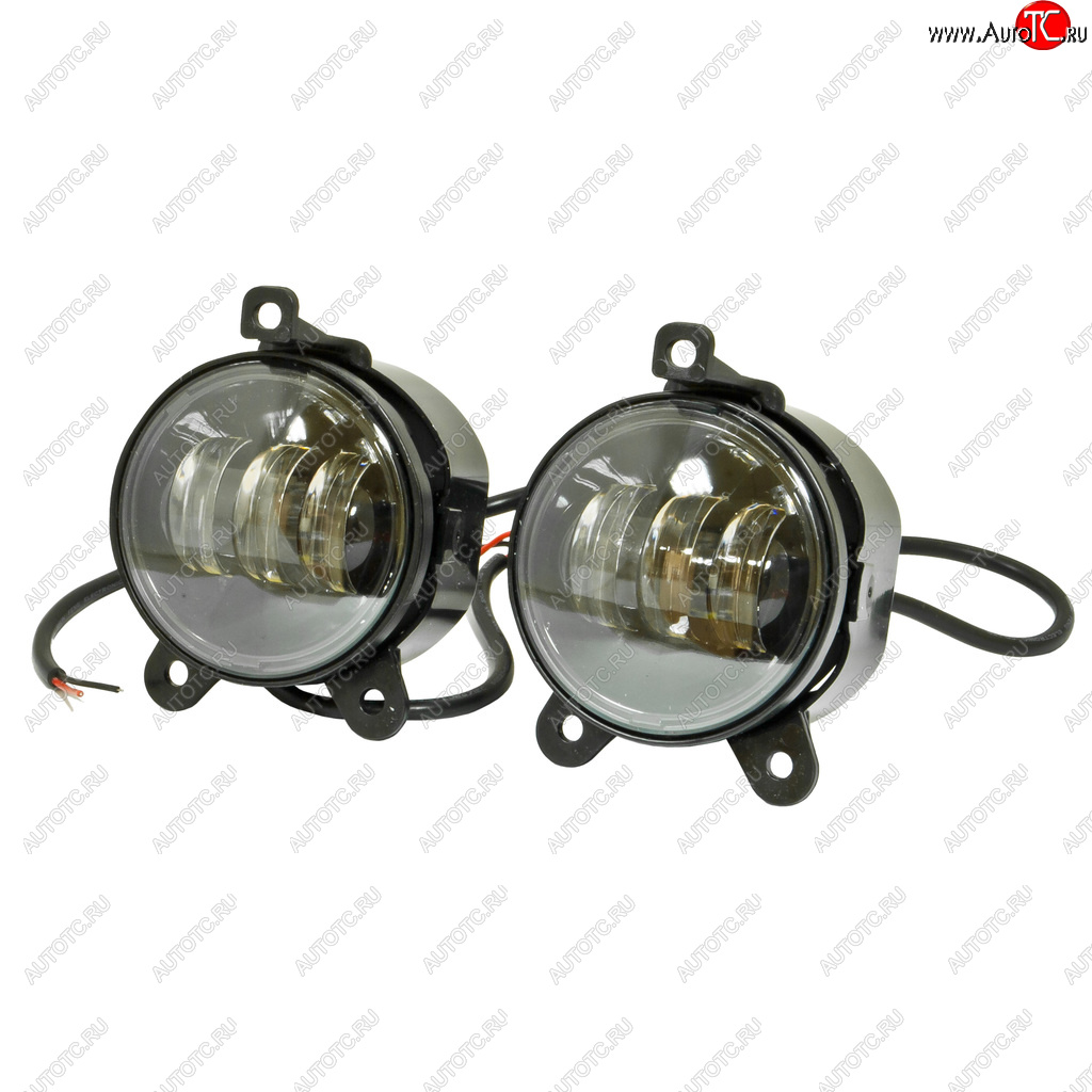 2 559 р. Фара противотуманная ЛАДА Priora светодиодная 12V White (к-т 2шт.) MISTAR MISTAR mis-rh070  с доставкой в г. Вологда