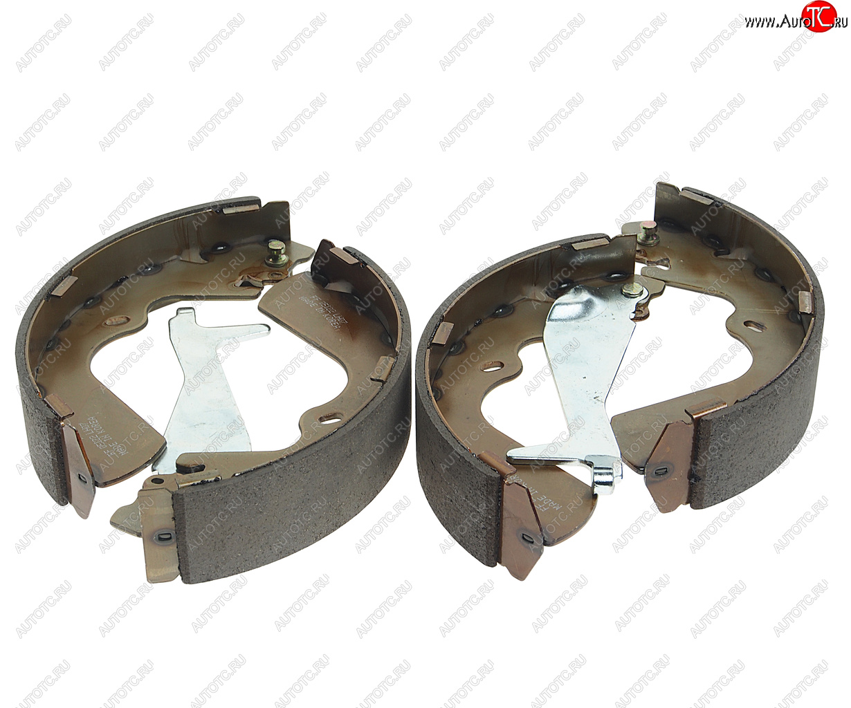 2 199 р. Колодки тормозные задние барабанные (4шт.) MANDO Hyundai Starex/H1 A1 рестайлинг (2004-2007)  с доставкой в г. Вологда