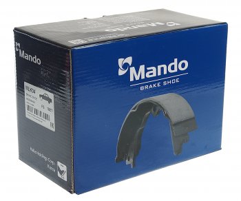 1 369 р. Колодки тормозные задние барабанные (4шт.) MANDO KIA K2500 (2005-2011)  с доставкой в г. Вологда. Увеличить фотографию 3