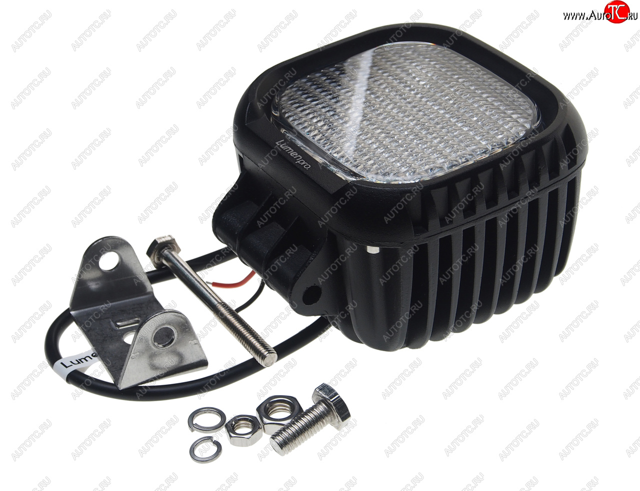 3 799 р. Фара рабочего света 140x125x86мм 48Вт (16 светодиодов) IP68 Pro Flood LUMEN LUMEN mlp-prc48ws2399f  с доставкой в г. Вологда