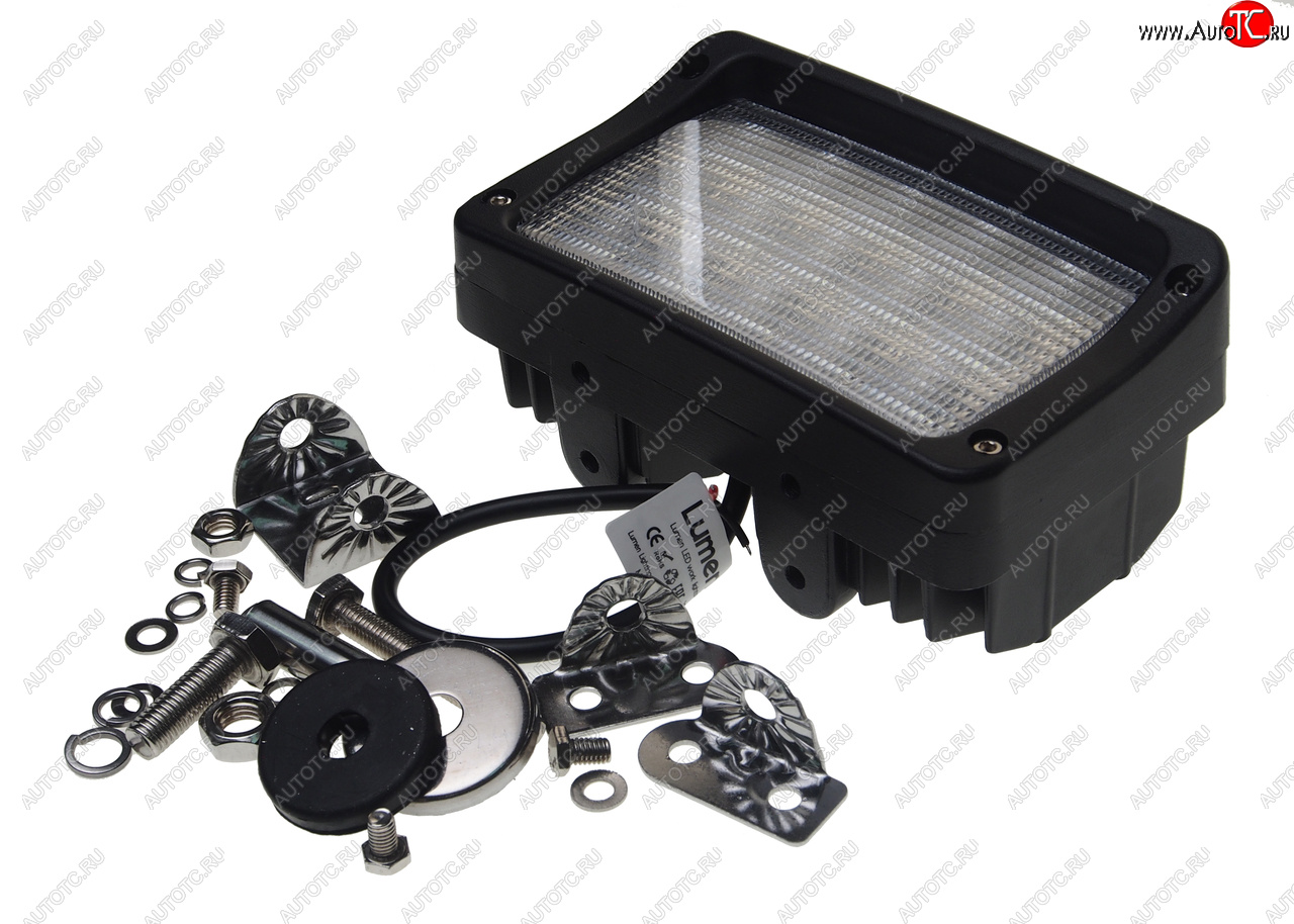 3 799 р. Фара рабочего света 156x65x95мм 45Вт (15 светодиодов) IP68 Pro Flood LUMEN LUMEN mlp-pre45wl3144f  с доставкой в г. Вологда