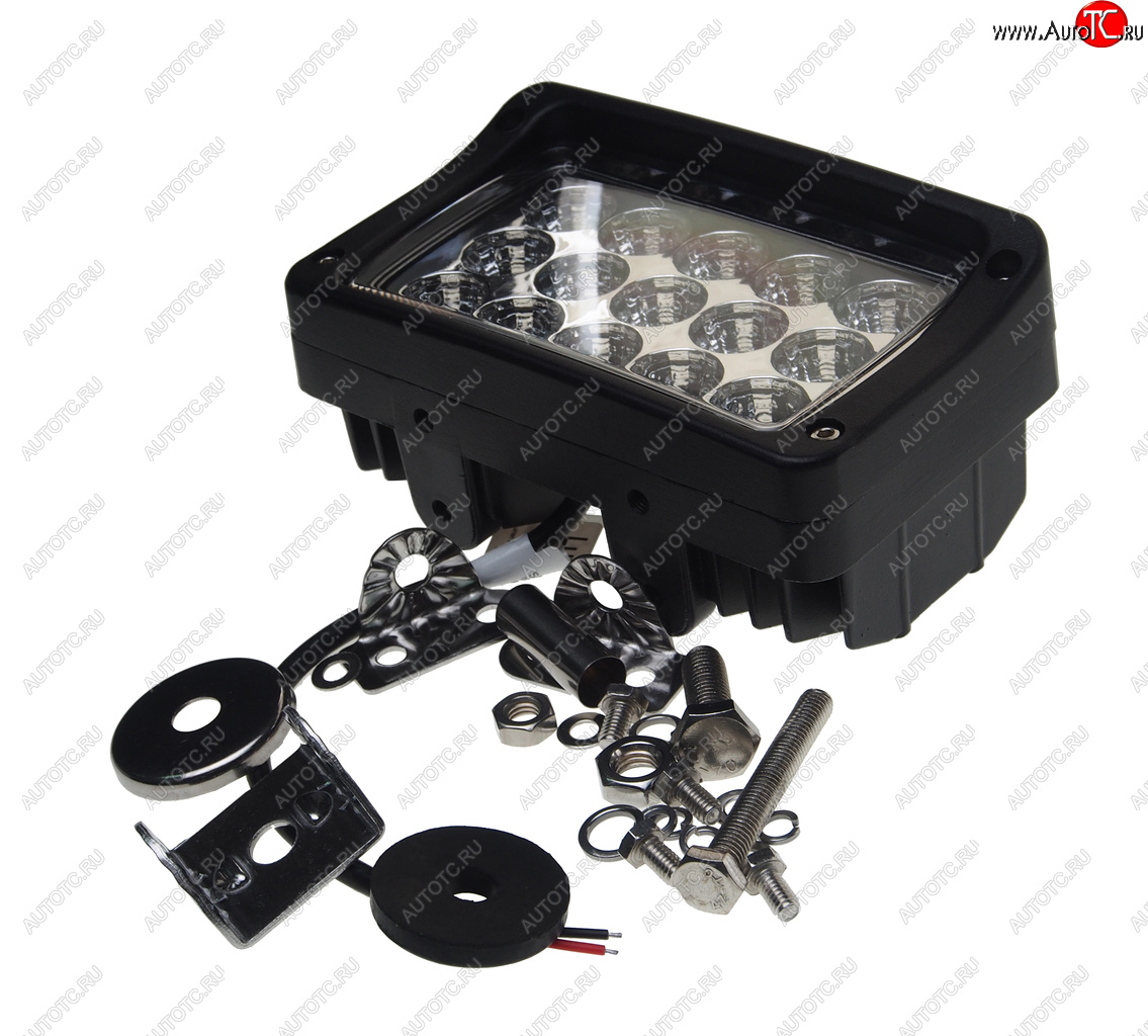 3 799 р. Фара рабочего света 156x65x95мм 45Вт (15 светодиодов) IP68 Pro Spot LUMEN LUMEN mlp-pre45wl3147s  с доставкой в г. Вологда