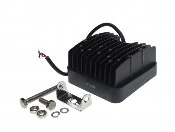 1 299 р. Фара рабочего света 125x107x58мм 48Вт (16 светодиодов) IP67 Slim Flood LUMEN LUMEN mlp-sle48ws1857f  с доставкой в г. Вологда. Увеличить фотографию 3