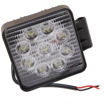 Фара рабочего света 125x110x50мм 27Вт (9 светодиодов) IP68 Standart Flood LUMEN LUMEN mlp-ste27ws1262f