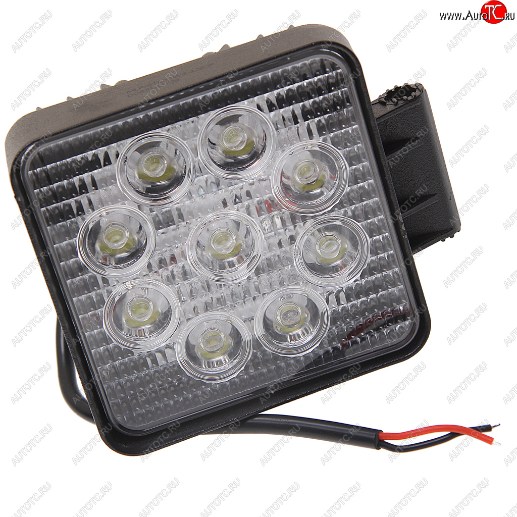 1 049 р. Фара рабочего света 125x110x50мм 27Вт (9 светодиодов) IP68 Standart Flood LUMEN LUMEN mlp-ste27ws1262f  с доставкой в г. Вологда