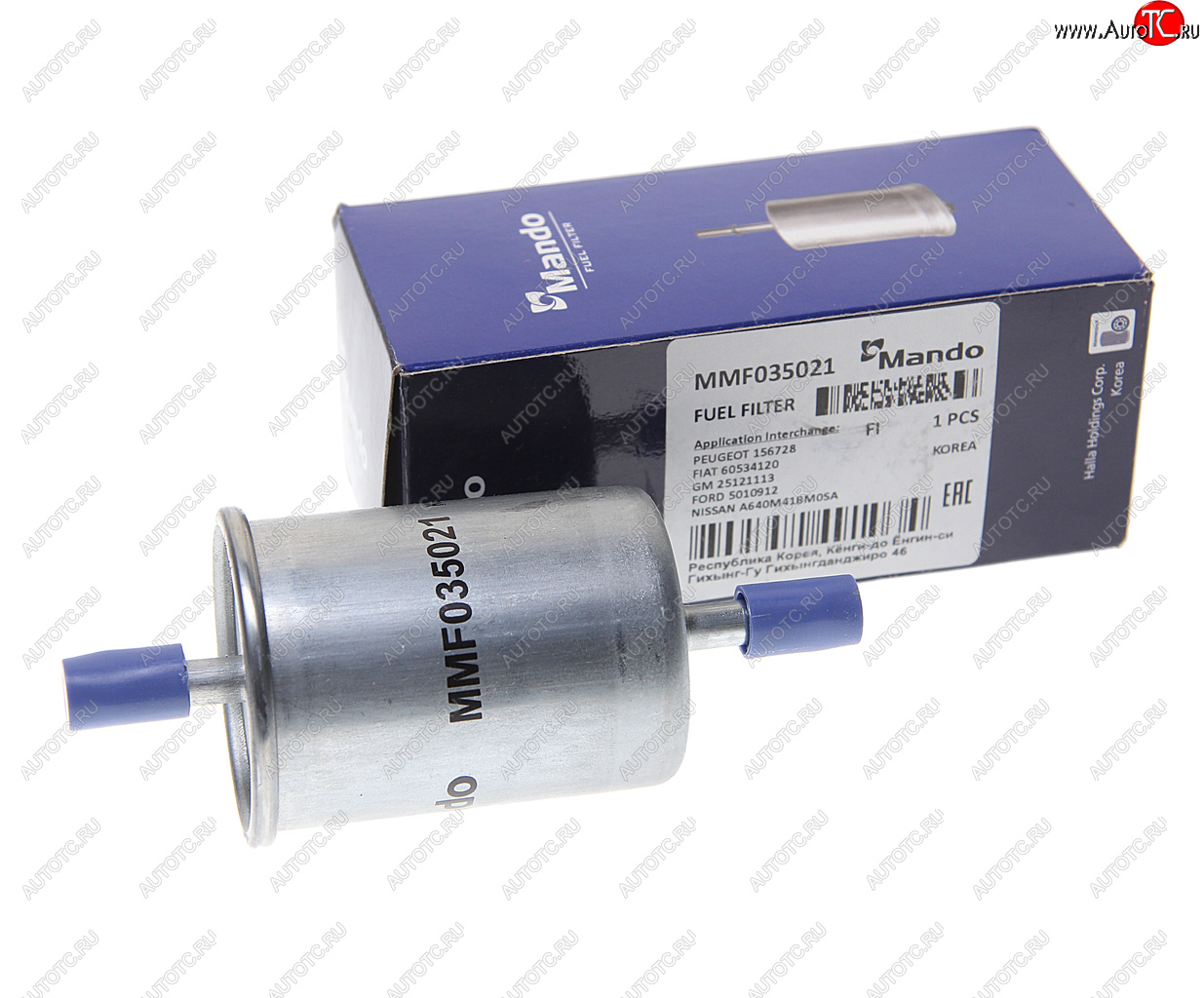 439 р. Фильтр топливный VW Polo (-01),Caddy 2 (95-04) SKODA Felicia MANDO MANDO mmf035021 MANDO mmf035021  с доставкой в г. Вологда