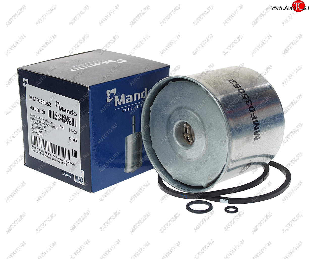 339 р. Фильтр топливный DAF IVECO MAN RENAULT PEUGEOT Boxer CITROEN Jumper FORD Mondeo MANDO MANDO mmf035052  с доставкой в г. Вологда