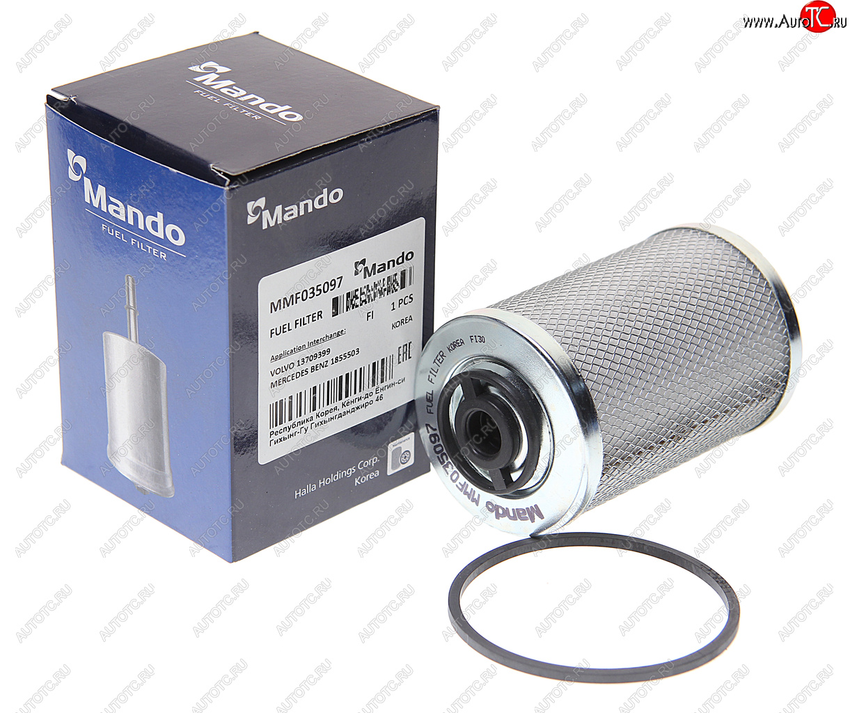 269 р. Фильтр топливный MERCEDES LK,LP,MK,NG (войлочный) MANDO MANDO mmf035097 MANDO mmf035097  с доставкой в г. Вологда