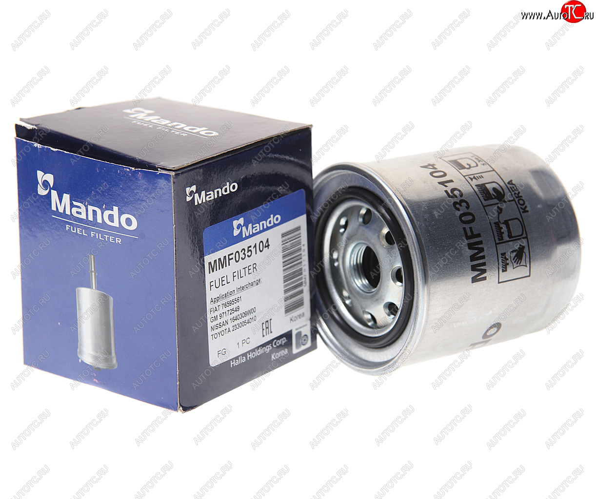284 р. Фильтр топливный ISUZU NQR71,NKR55 (4HG1,4JB1) грубой очистки MANDO MANDO mmf035104  с доставкой в г. Вологда