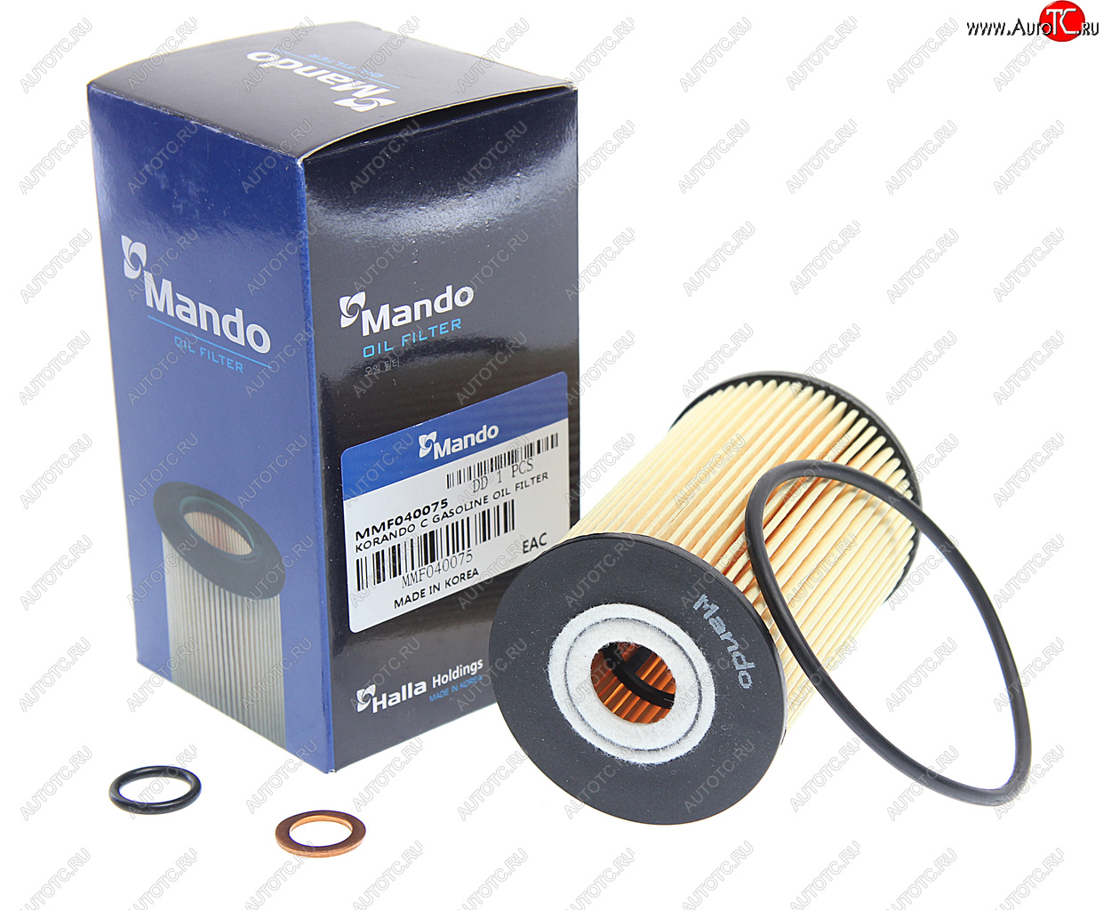 629 р. Фильтр масляный SSANGYONG Actyon (10-) (G20) MANDO MANDO mmf040075  с доставкой в г. Вологда