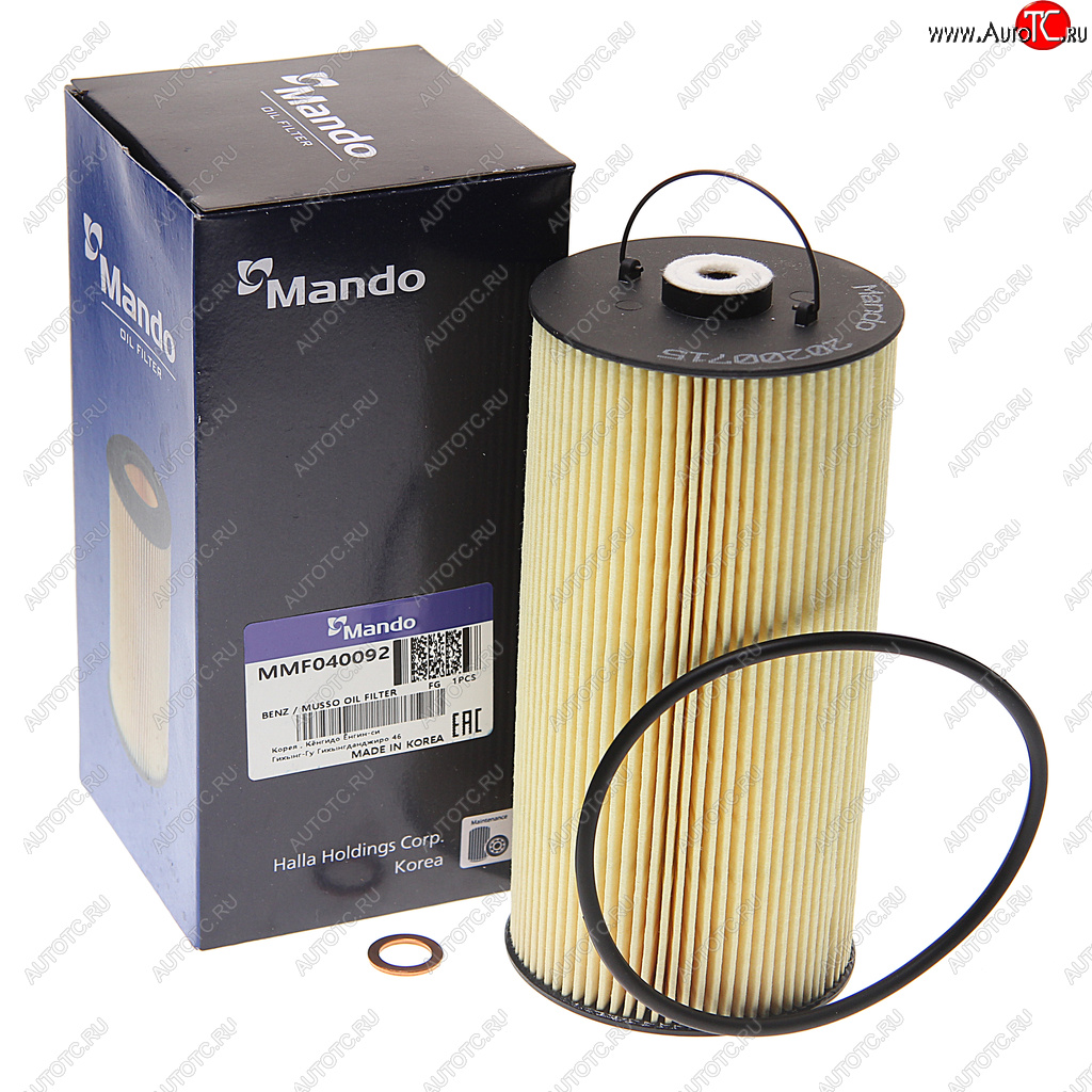 369 р. Фильтр масляный SSANGYONG Korando,Musso (OM600) MANDO MANDO mmf040092 MANDO mmf040092  с доставкой в г. Вологда