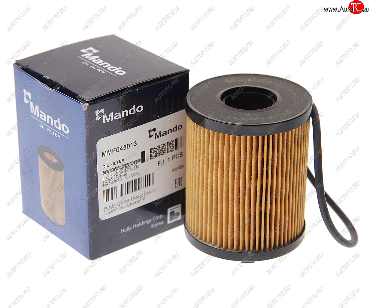 274 р. Фильтр масляный OPEL Astra H,Agila,Meriva,Corsa (03-) (D/1.3 CDTI) MANDO MANDO mmf045013 MANDO mmf045013  с доставкой в г. Вологда